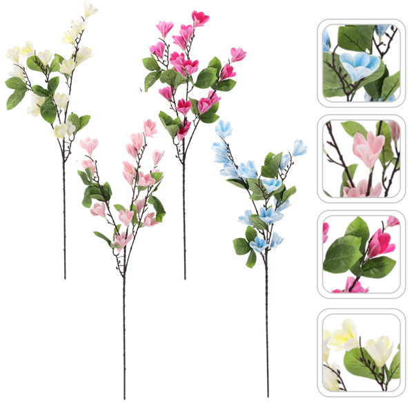 UMĚLÁ VĚTVIČKA - MAGNOLIE 90 CM MIX BARVY balení=24ks *4014