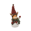 FIGURINE OF THE NATIVITY - BEAR/REINDEER IN A HAT 17 X 14 X 36 CM LED pack=2pcs