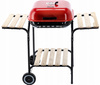 AMERICAN CHARCOAL BBQ WITH SIDE SHELVES AND WHEELS 96 x 45 x 75 CM