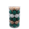 KPL. 41 BOMBS IN A 6 CM TUBE GREEN / CHAMPAGNE / WHITE *3603