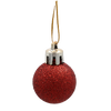 SET OF 72 CHRISTMAS BAUBLES MIX OF COLORS 3 CM