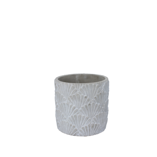 Cement cover for pot 15 x 15 x 15 CM Gray