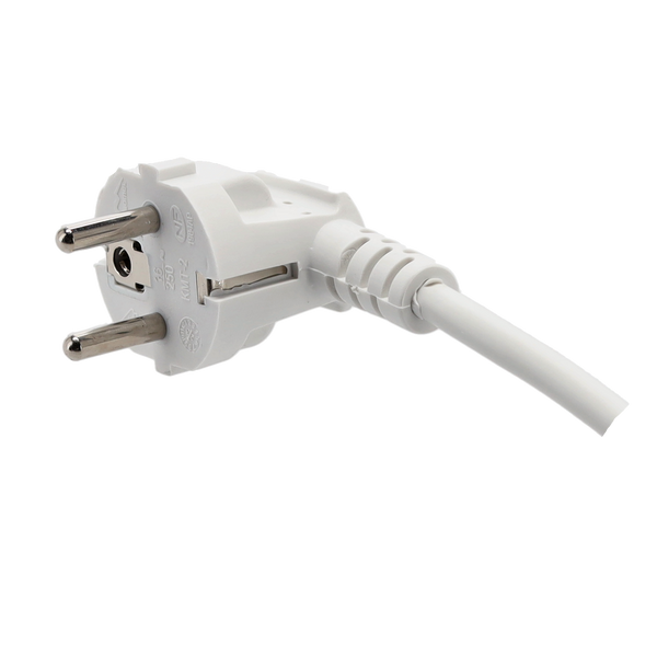 EXTENSION CORD POWER STRIP WITH SWITCH 5 SOCKETS 3 M WHITE