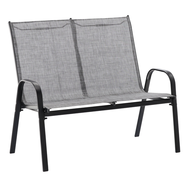 SET DE MOBILIER PENTRU GRĂDINĂ CU MESA - GRI *9924