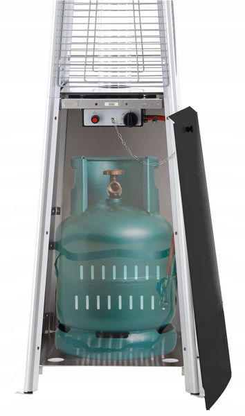 PARASOL GAZOWY KWADRATOWY MALOWANY PROSZKOWO 227 CM