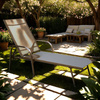 GARDEN LOUNGER 195x69x94cm DARK GREY *6111