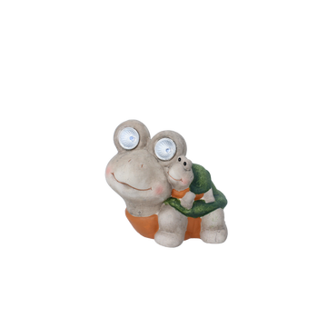 GARDEN FIGURINE – TURTLE WITH GLOWING EYES 15 X 12,5 X 14,5 CM LED pack=4 pcs