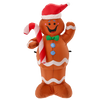 INFLATABLE GINGERBREAD MAN LED