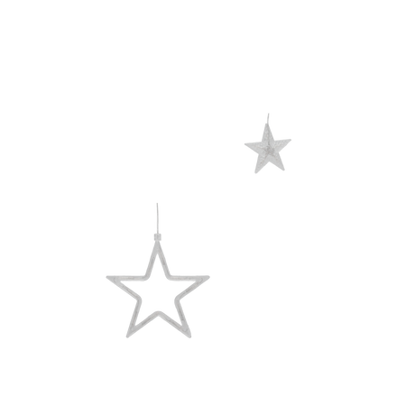 LED STAR LIGHTS 138L WARM WHITE