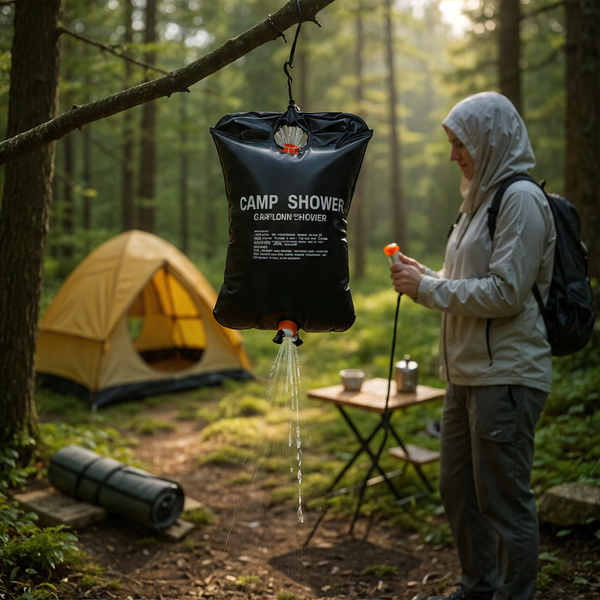 SOLÁRNÍ TURISTICKÝ SPRCHOVÝ SYSTÉM 25 L *6841