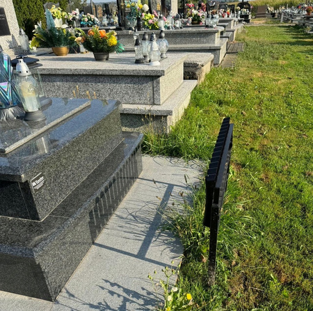 SKLADACIA LAVICA DĹŽKA 86 CM ČIERNA *8299