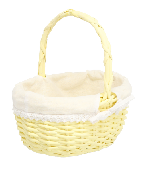 BASKET WITH HANDLE 27 X 21 X 12 CM