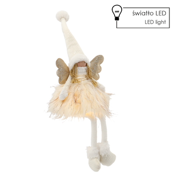 PUI DE ÎNGER CU PICIOARELE ATÂRNÂNTE 22 X 16 X 60 CM LED *1636