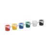 SET DE 6 ORNAMENTE DE Crăciun 10 CM PENTRU ÎNDEPĂRTARE "FA -L TU" CU 6 CULORI ȘI PENSUL MIX 6 MODELE *8969