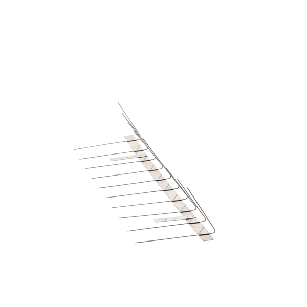 BIRD SPIKES 50 CM 20 SPIKES FOR GUTTER pack=12pcs