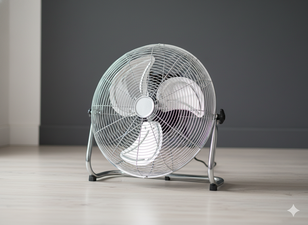 SILVER FLOOR FAN 70W