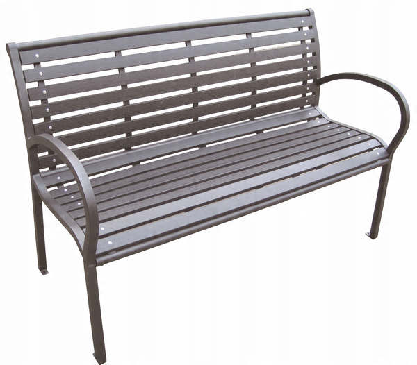 GARDEN BENCH 125 X 60 X 80 DARK