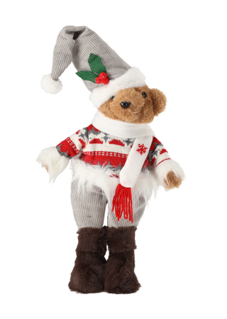 ŚWIĄTECZNY MIŚ 50 CM CHŁOPCZYK / DZIEWCZYNKA *9735