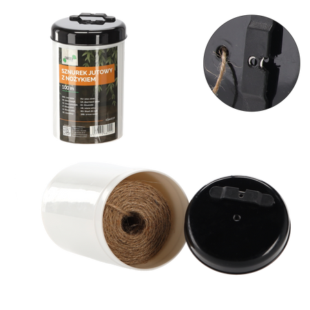 100M JUTE YARN WITH TUBE & CUTTER
