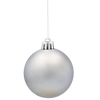SET OF 12 BAUBLES 6 CM OLIVE/COPPER/GRAPHITE MIX DESIGNS