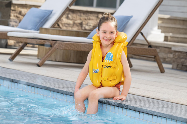 Vestă gonflabilă 51 cm x 46 cm *0327