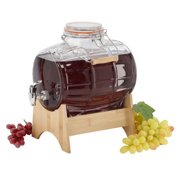 8L GLASS BEVERAGE DISPENSER