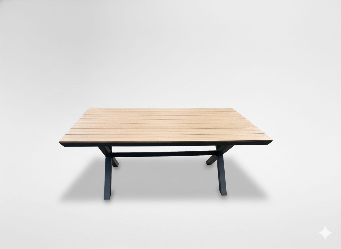 STÓŁ ALUMINIOWY OGRODOWY Z BLATEM POLYWOOD 180 x 100 x 75 CM CIEMNY SZARY pol_pl_STOL-ALUMINIOWY-OGRODOWY-Z-BLATEM-POLYWOOD-180-x-100-x-75-CM-CIEMNY-SZARY-9082_2