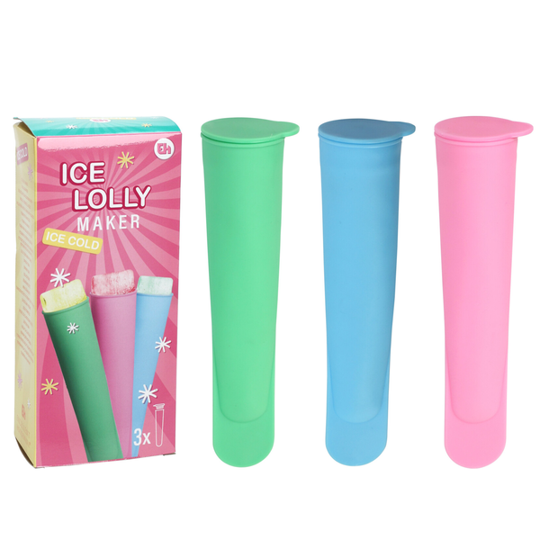 ICE LOLLYMAKER SET OF 3PCS