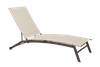 LEŻAK OGRODOWY 195x63x90cm BEŻOWY