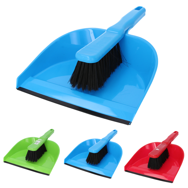 DUSTPAN W/ BRUSH EKONEX MIX 3048