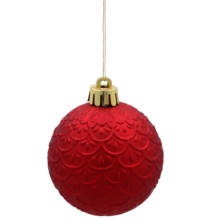KPL. 10 BOMB IN A TUBE 6 CM RED / BOTTLE GREEN *3597