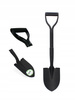 MINI SHOVEL WITH STEEL HANDLE 14.7 x 21.2 x 37.7 x 67 CM