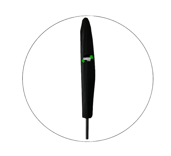 PARASOL OGRODOWY 3 M ZIELONY Z POKROWCEM