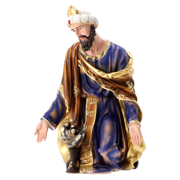 ZESTAW FIGUR BOŻONARODZ. 11 EL. do 90 CM  polyresin *0497