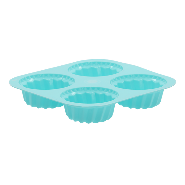 FORMA SILIKONOWA NA MUFFINKI 4 SZT *0580