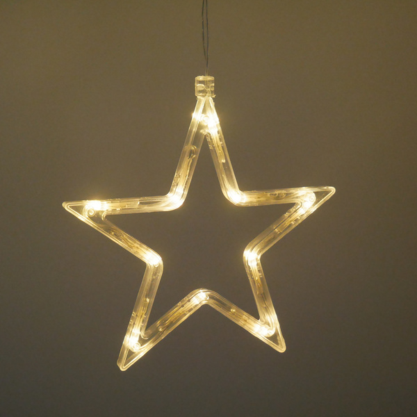 LED STAR LIGHTS 138L WARM WHITE