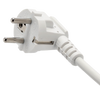 EXTENSION CORD POWER STRIP WITH SWITCH 3 SOCKETS 3M WHITE