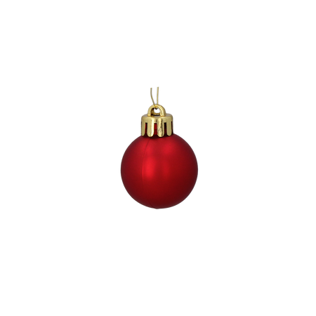 SET OF 60 CHRISTMAS ORNAMENTS RED/GOLD/SILVER MIX DESIGNS