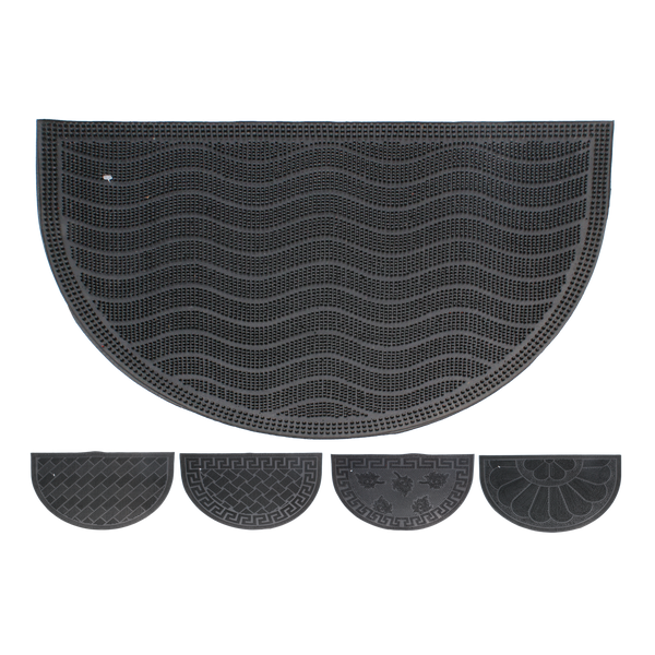 RUBBER SEMI-CIRCULAR MAT 40X60