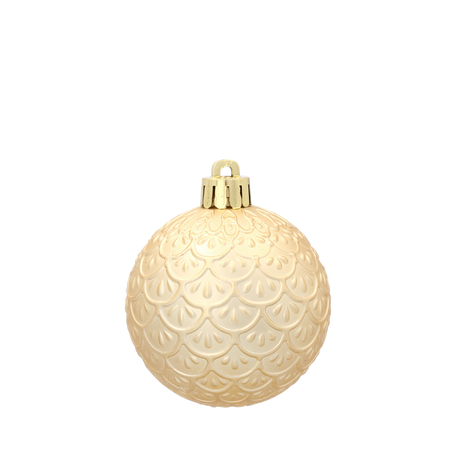 SET OF 19 BAUBLES RED/GOLD/SILVER
