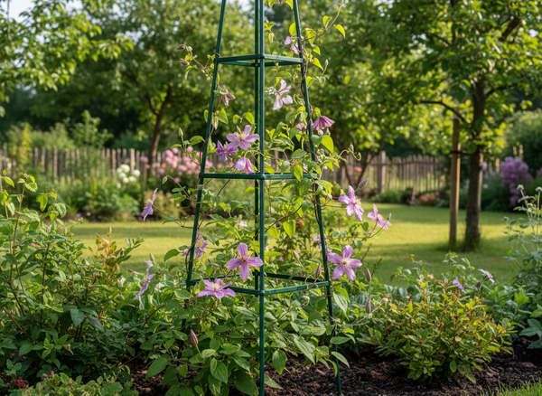 PERGOLA OGRODOWA PIRAMIDA  31 x 31 x 200 CM (+ KOTWY)