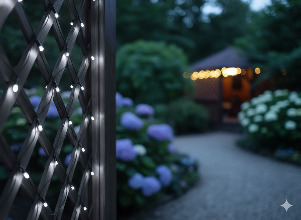 KURTYNA SIATKA LED 256L ZIMNY BIAŁY 2 x 2 M WEWN/ZEWN *1698