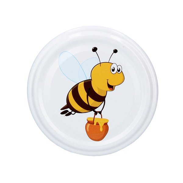 SET OF 10 LIDS DIA 82 BEE