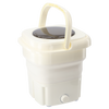 PORTABLE TOURIST WASHING MACHINE - MINI - WHITE 33 X 35 X 39 CM