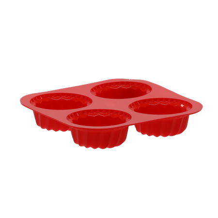 FORMA SILIKONOWA NA MUFFINKI 4 SZT *0580