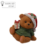 FIGURKA BOŽÍHO NAROZENÍ - MEDVÍDEK S DÁRKEM 28 X 22,5 X 29 CM LED *1056