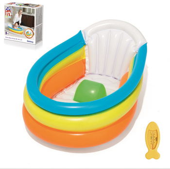 Inflatable bathtub 76 x 48 x 33 cm + thermometer *1424