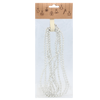GARLAND 2.7 M BEADS 5 MM RED/GOLD/SILVER