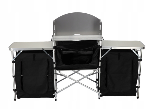 BUCĂTARIE CAMPING TURISTICĂ FOLDABILĂ 175 x 40 x 111 CM *8418