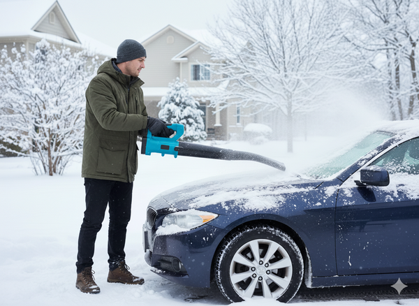 DMUCHAWA DO LIŚCI 1500 W 21 V